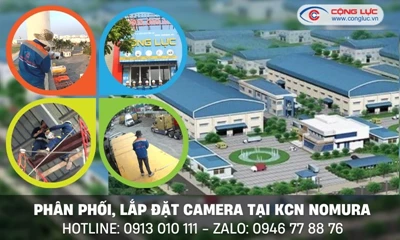 Lắp camera tại KCN Nomura Hải Phòng